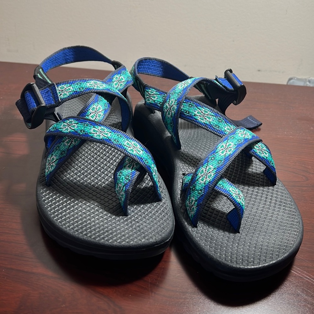 Chaco Women’s Z/2 Classic Blue/Green Size 8
